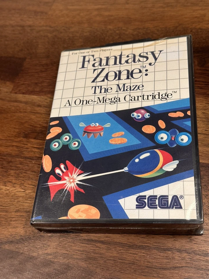 Fantasy Zone: The Maze (Sega Master, 1986) Factory Sealed w/hangtag - Image 2 of 4