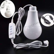 LED Energy Saving Light Bulb USB charging Intelligent Lamp Emergency Lights 21H