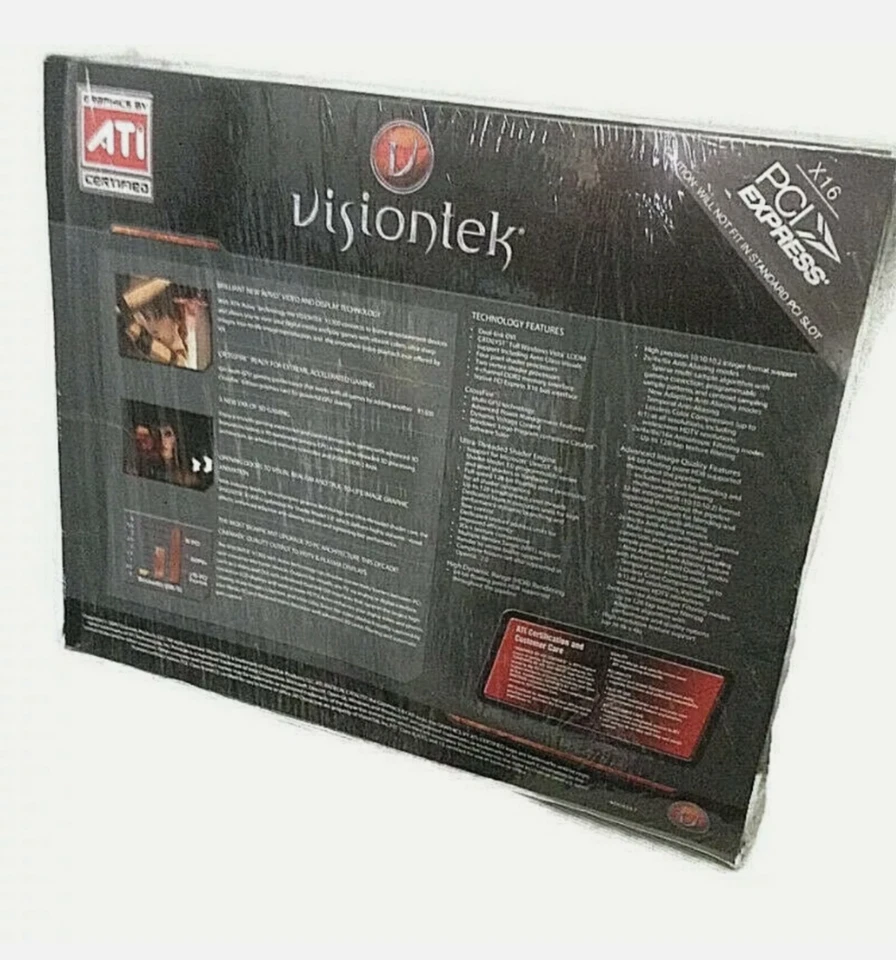 VisionTek ATI Radeon X1300 (900096) 256MB GDDR2 SDRAM PCI Express x16... - Image 3 of 3