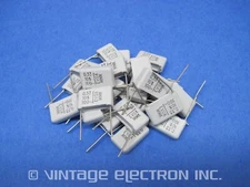 (25) EVOX MMK Radial Metallized Polyester Film Box Capacitors: 0.33uF 10% 100V