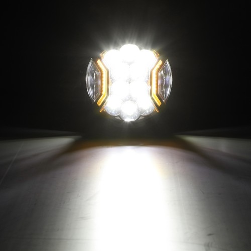 AUXBEAM 4X 5" LED Driving Pods Offroad Side Shooter DRL For 16-24 Toyota Tacoma - Imagen 8 de 12