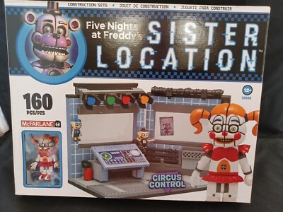 New Five Nights at Freddy's McFarlane Toys Circus Control Sister Location FNAF