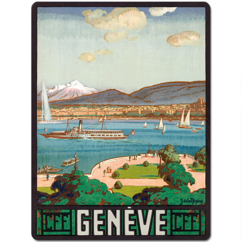 Vintage Classic Retro Tourism Holiday Travel Advert Poster Metal Sign 15 x 20cm - Picture 65 of 100