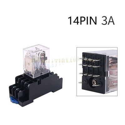 Intermediate Relay For CHINT JZX-22F/4Z DC AC 3A 14pin 12V 24V 36V 110V 220V