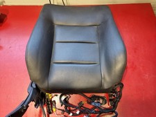 Sitzbezug Lehne Leder schwarz L&uuml;ftung Memory Mercedes W212 S212 2129103347 9E43