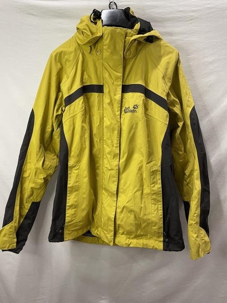 Women Jack Wolfskin Jacket Yellow 34 / XS / 42