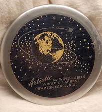 Paperweight Mirror Artistic for Woven Labels, Pompton Lakes New Jersey Sewn