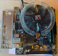 Asrock H81M-VG4 Micro ATX Mainboard mit i3-41...