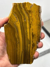 Mexican Golden Layered Jasper Slab Lapidary Cabbing Combo Ship Avail