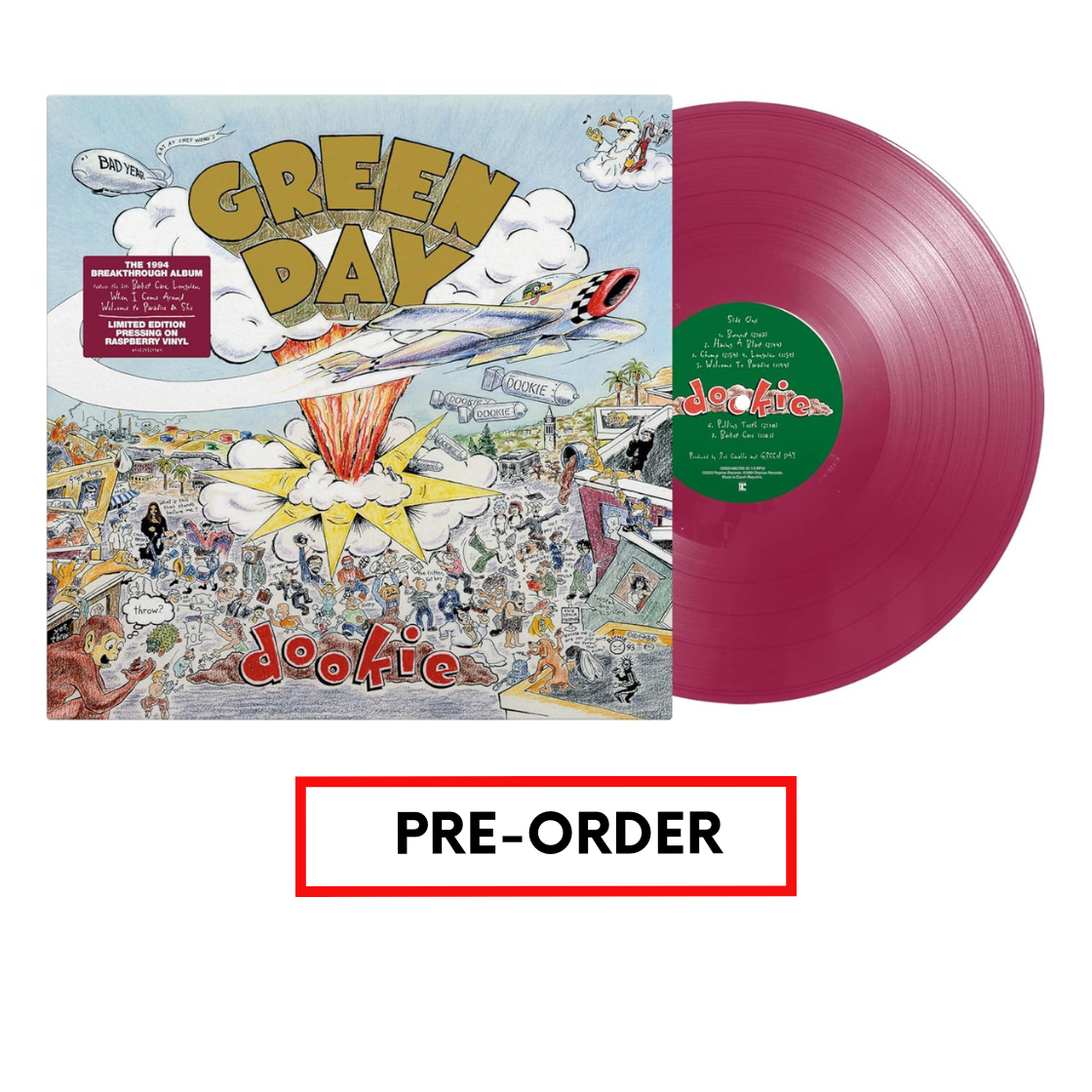 Pre Order | Pre Vendita | Green Day Dookie Lp Vinile Vinyl colored colorato