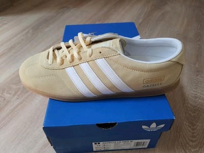 Adidas Gazelle Lo Pro W Damen Sneaker JR8894 Leder Sand Gr. 42 2/3-  Neu + OVP