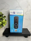 myQ Video Doorbell 2K Camera, Battery/ Wired, Color Night Vision, Black
