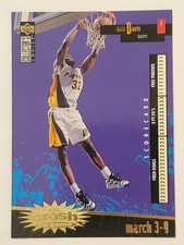 Dale Davis #C 11 Mar 3-9 GOLD 1996-97 Crash the Game Series 2 NBA Card NMM