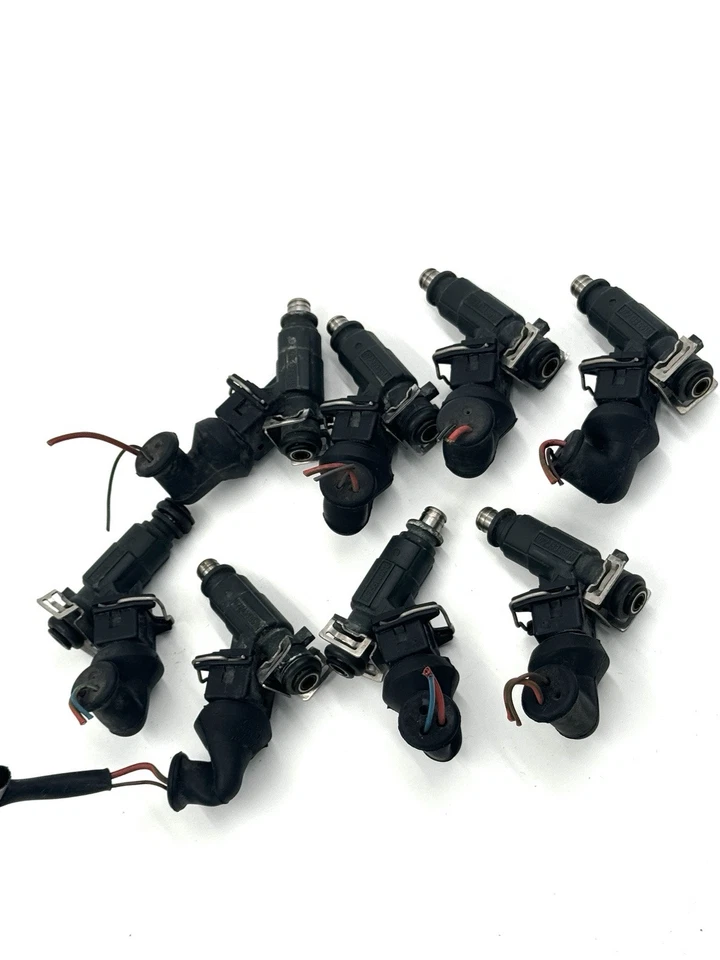 Juego de inyectores de combustible Volkswagen Touareg 2004-2007 4,2 L 077133551M probado  Foto 4 de 4