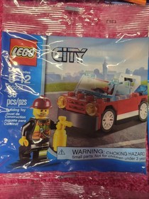 Lot of 10 Lego City Polybags including Lego City Arctic Scout (30310) All sealed