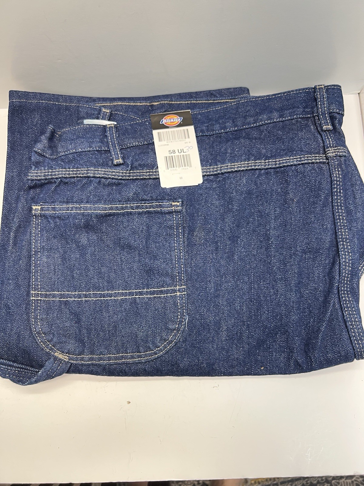 S 58ul Indigo Blue Relaxed Fit 58&rdquo;x 30&rdquo; Inseam