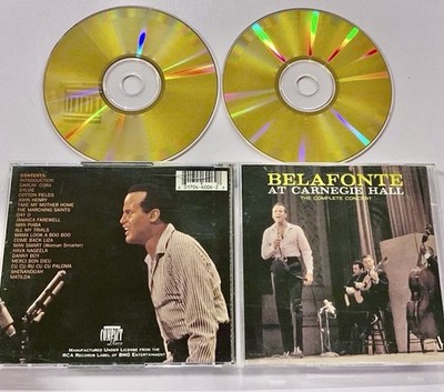 Harry Belafonte At Carnegie Hall 24KT GOLD 2CD Classic Records LSOCD 6006 OOP