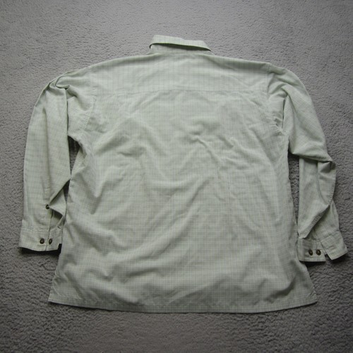 Patagonia Shirt Mens Large Plaid Button Up Long Sleeve Organic Cotton Hiking - Bild 12 von 13
