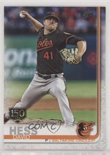 2019 Topps 150th Anniversary David Hess #552 0a1