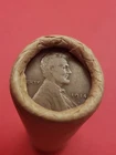 XF 1914-S LINCOLN WHEAT CENT 1916-S LINCOLN WHEAT PENNY COIN ROLL END BANKROLLED