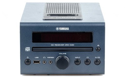 Yamaha CRX-040 CD Receiver dunkelgrau + FB / USB / gewartet 1 Jahr Garantie [2]