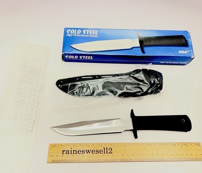 Cold Steel ODA Fixed Blade Knife in Hard Sheath New Old Stock in Box#39LDAC DC d