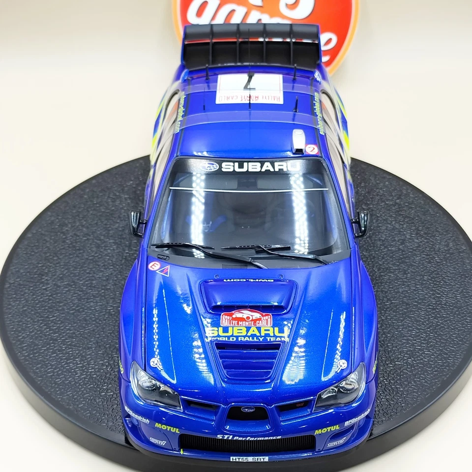 AUTOart 1/18 Subaru Impreza WRC 2007 Solberg #7 Monte Carlo Rally 80790 - Image 3 of 4