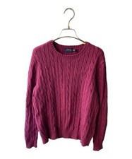 POLO RALPH LAUREN Cable knit pink