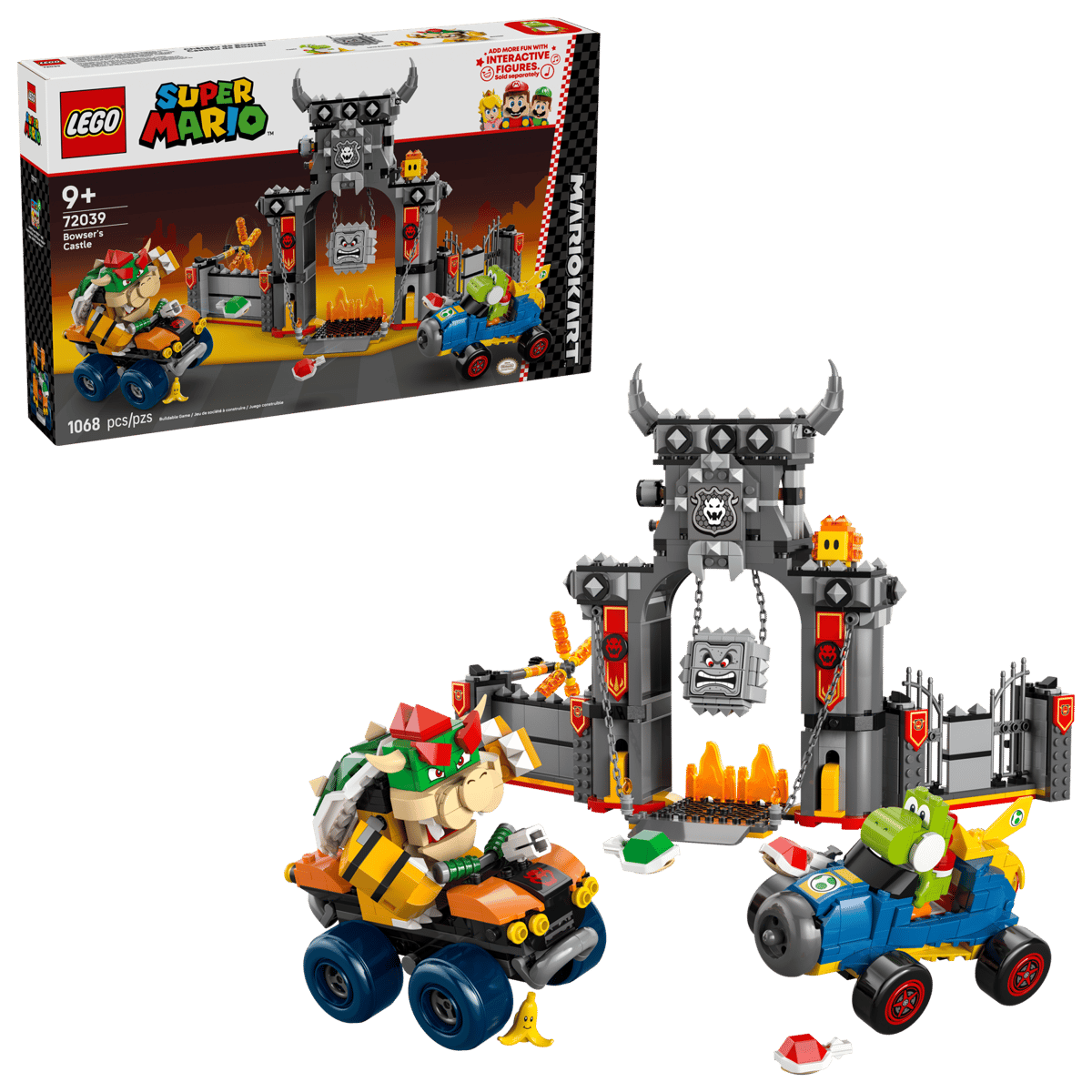 Lego Super Mario - Mario Kart Castello Di Bowser - 72039 - Immagine 6