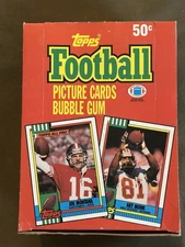 1990 Topps Football Box - 36 Factory Sealed Packs