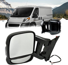 Driver Side Mirror Compatible with 2014-2023 Ram Promaster 1500 2500 3500 Extend