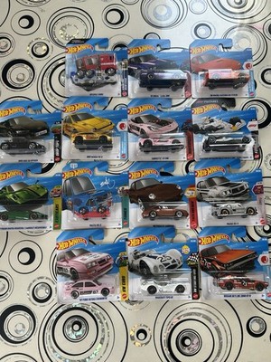Hot Wheels 14 Top-Autos Set - Porsche Audi Pagani JDM Neu OVP + Treasure Hunt