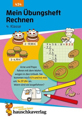 Mein Übungsheft Rechnen 4. Klasse | Diana Depireux | Broschüre | 64 S. | Deutsch