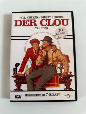 DER CLOU mit Robert Redford und Paul Newman Original deutsche DVD