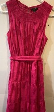 EUC women’s size medium pink dress Vera Wang