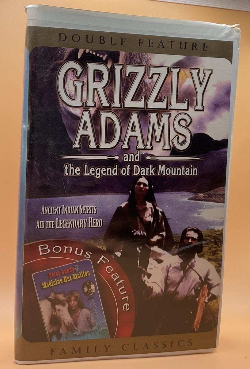 Grizzly Adams and the Legend of Dark Mountain VHS 2001 Clamshell