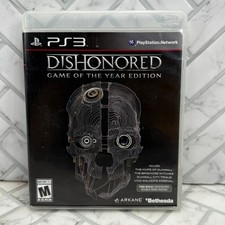 Dishonored PS3 Game of the Year Edition (2013) Complete CIB Bethesda Arkane