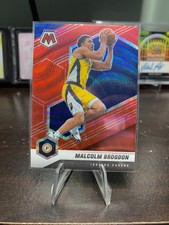 2020-21 Panini Mosaic - Malcolm Brogdon #26 Red Wave Mosaic Prizm