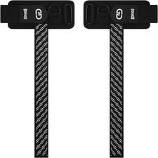 Weight Lifting Straps With Cuffed D Ring, Wrist Support for Men, Heavy Duty T...