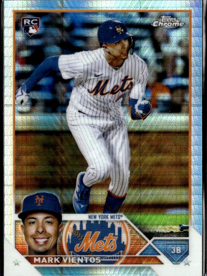 2023 Topps Chrome #8 Mark Vientos Prism Refractors