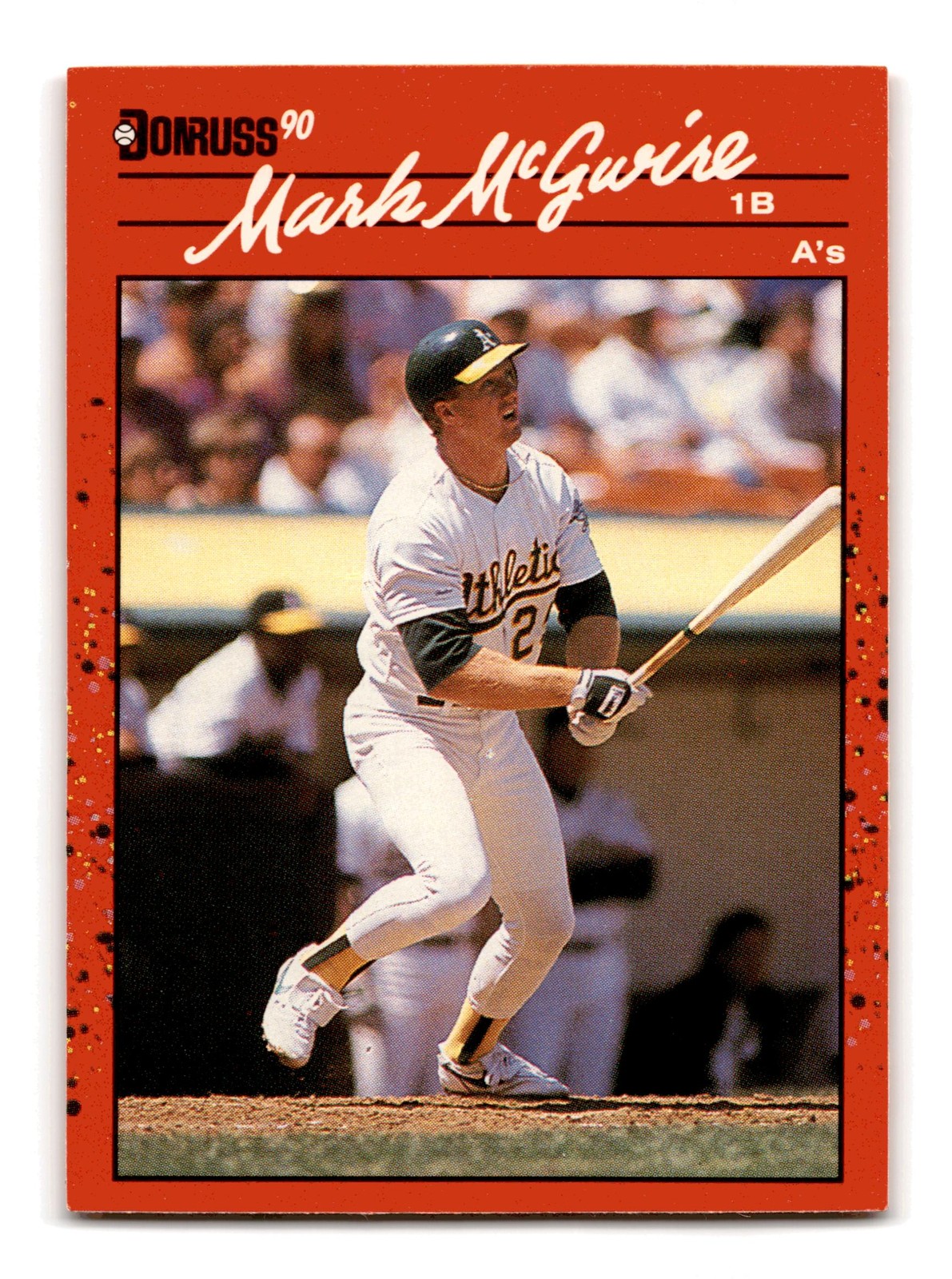 Mark McGwire 1990 Donruss #185c Oakland Athletics NM-MINT