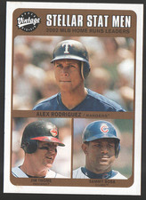 2003 Upper Deck Vintage #239 - Alex Rodriguez / Jim Thome / Sammy Sosa 03-628
