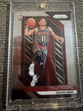 Panini 2018-19 Prizm Rookie Trae Young #78 Atlanta Hawks Basketball Card. rookie card picture