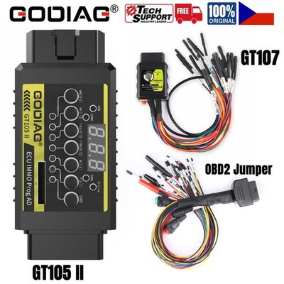 GODIAG GT105+GT107 Gearbox Ec-u Data Read/Write Adapter&Full Protocol OBD Jumper