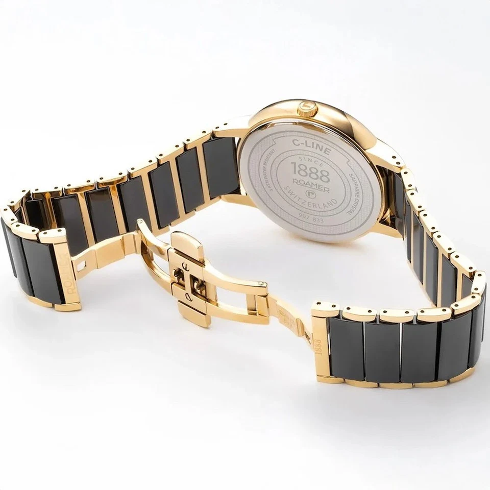 Reloj de cuarzo Roamer C-Line 658833-49-35-61 para hombre Foto 2 de 3