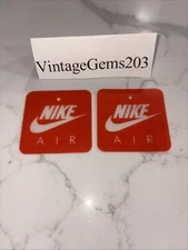 Nike Air Orange Hang Tag 