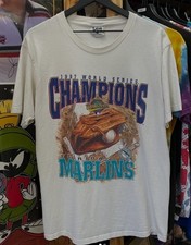 Florida Marlins World Series Champions unisex white t-shirt QT7535