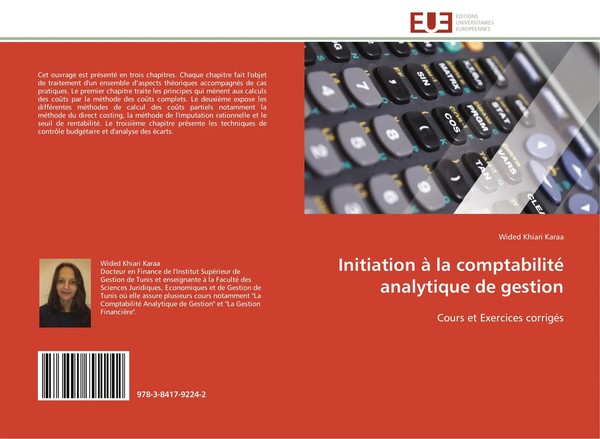 Wided Khiari Karaa | Initiation à La Comptabilité Analytique De Gestion | Buch-image