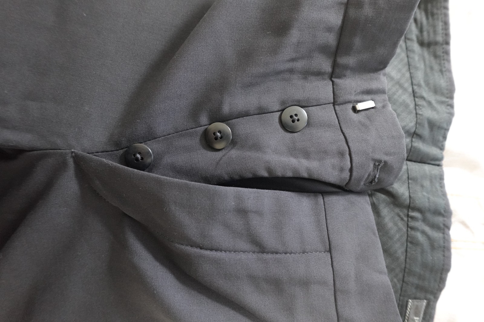 PRADA Men's Trousers Size 34/48 Pant Man Vintage Italy Casual Wool Elegant thumbnail 10