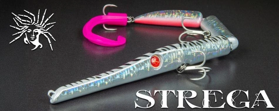 ARTIFICIALE SPINNING SEASPIN STREGA 257 AGUGLIA SNODATO ESCA JOINTED SERRA BARRA - Immagine 3 di 4